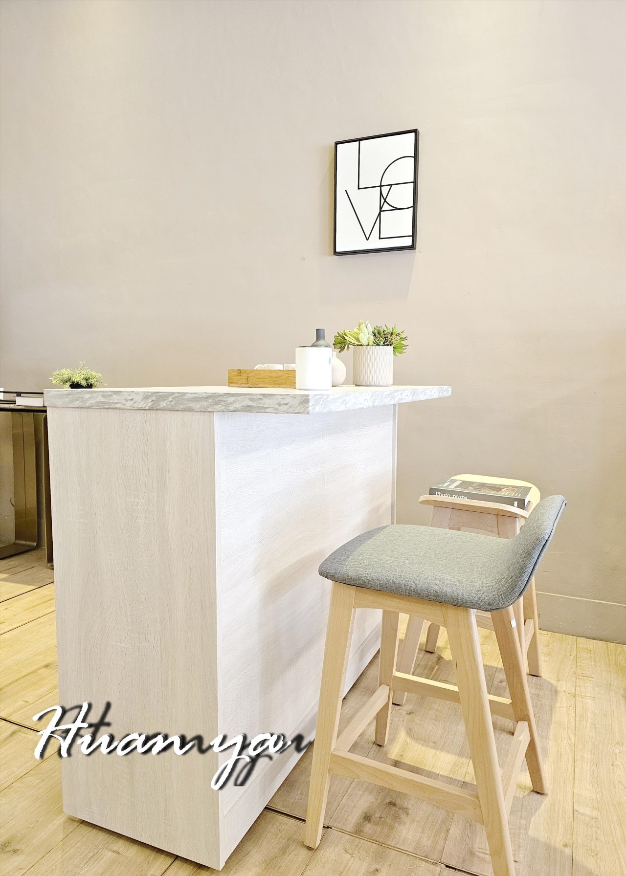 布萊恩北歐風中島餐桌櫃