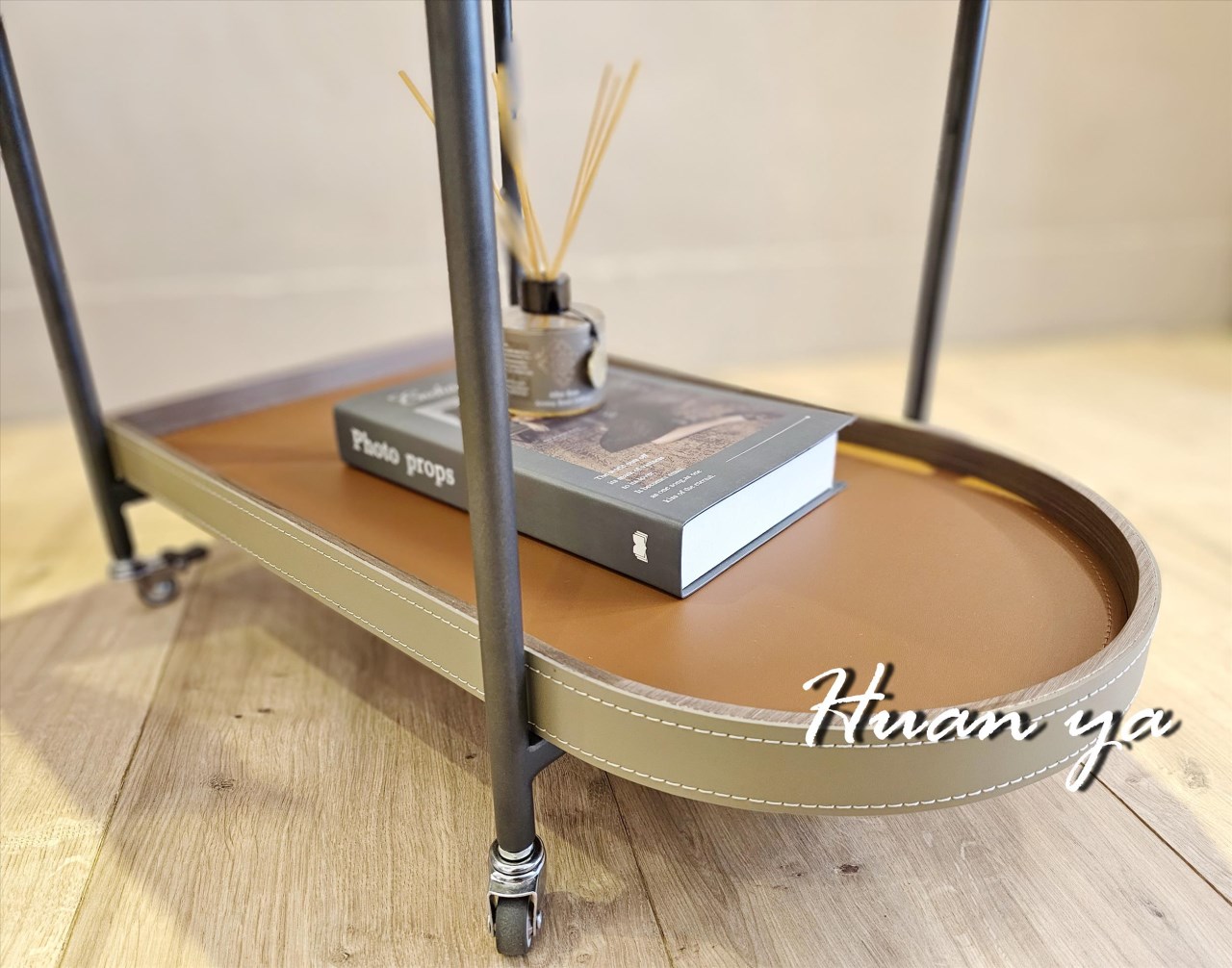 米羅岩板耐熱餐車【邊几/小茶几/床頭邊几】