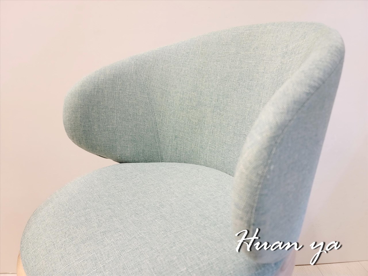 黛妃北歐旋轉實木餐椅【可當洽談椅/書房椅/餐椅/化妝椅】