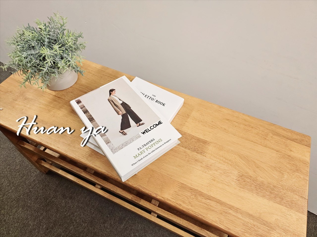 日系柚木實木坐鞋架【可當電視架/等待椅/書架/置物架】