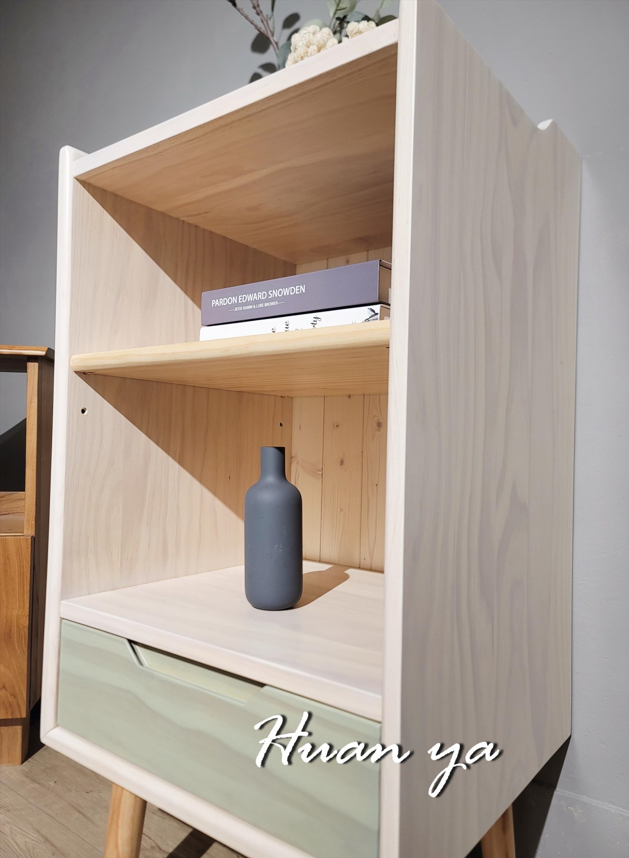 天堂鳥北歐全實木置物櫃