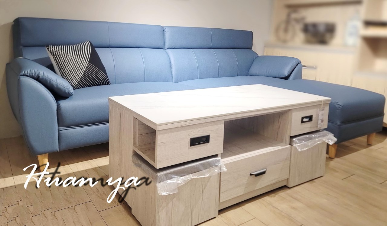 布魯斯貓抓皮L型沙發【Made in TAIWAN】