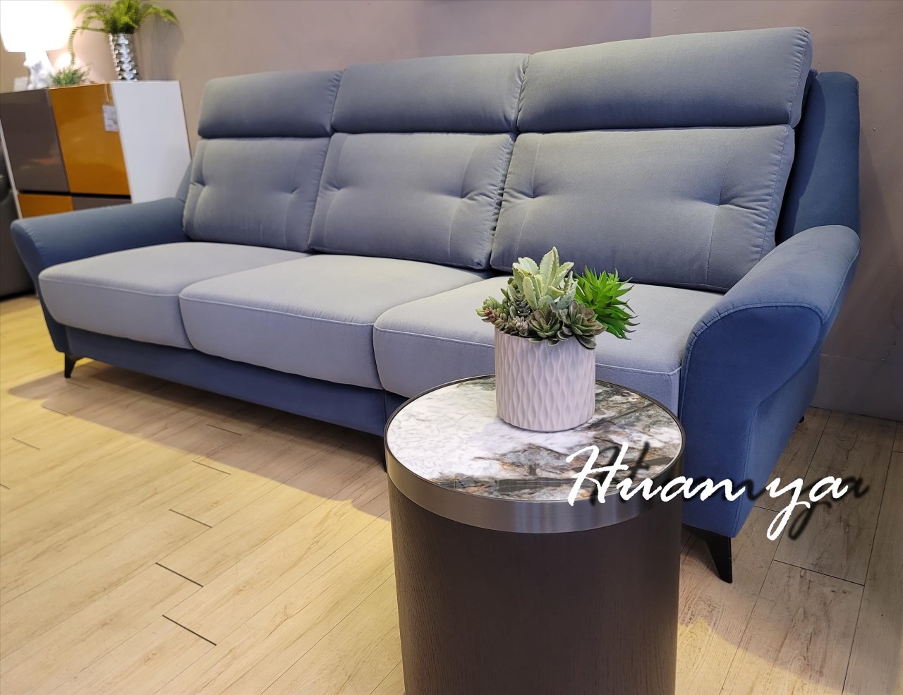 湛藍經典貓抓布沙發【Made in TAIWAN】