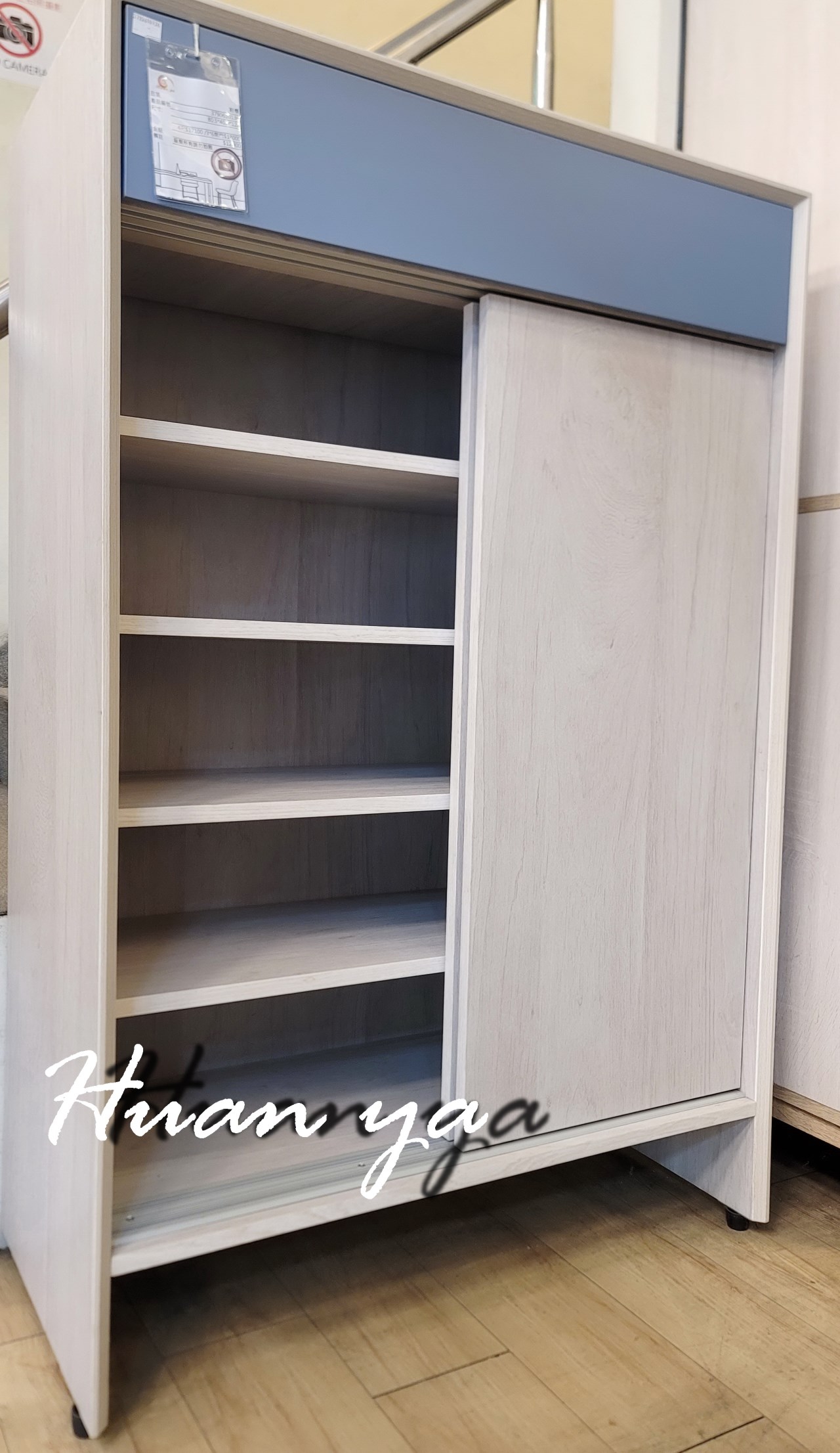 莫蘭北歐推門鞋櫃【可當玄關櫃】