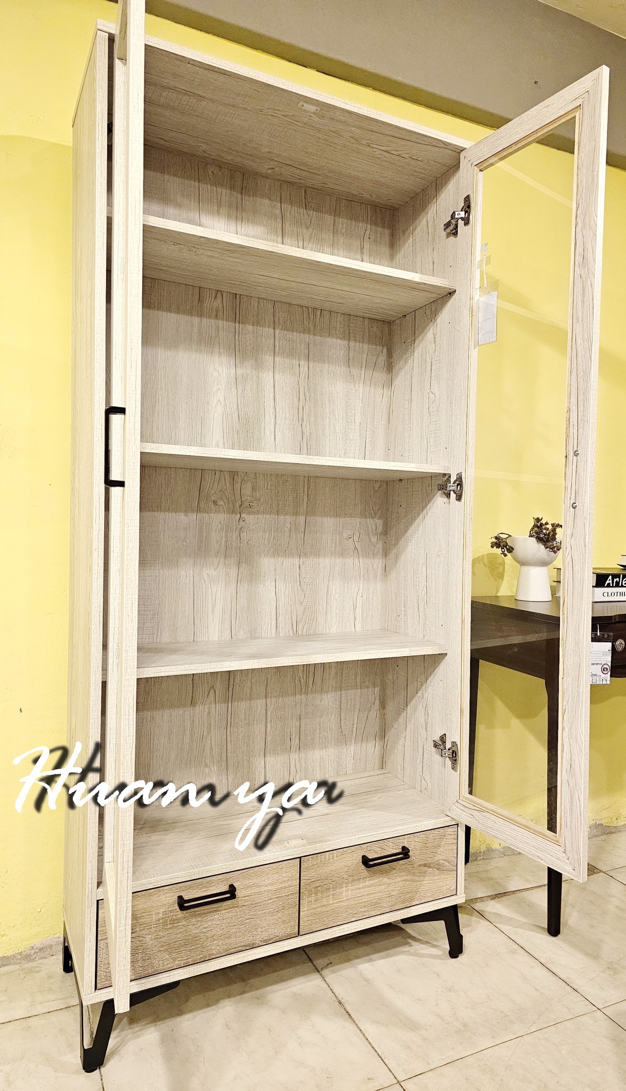 毛利經典雙色書櫃