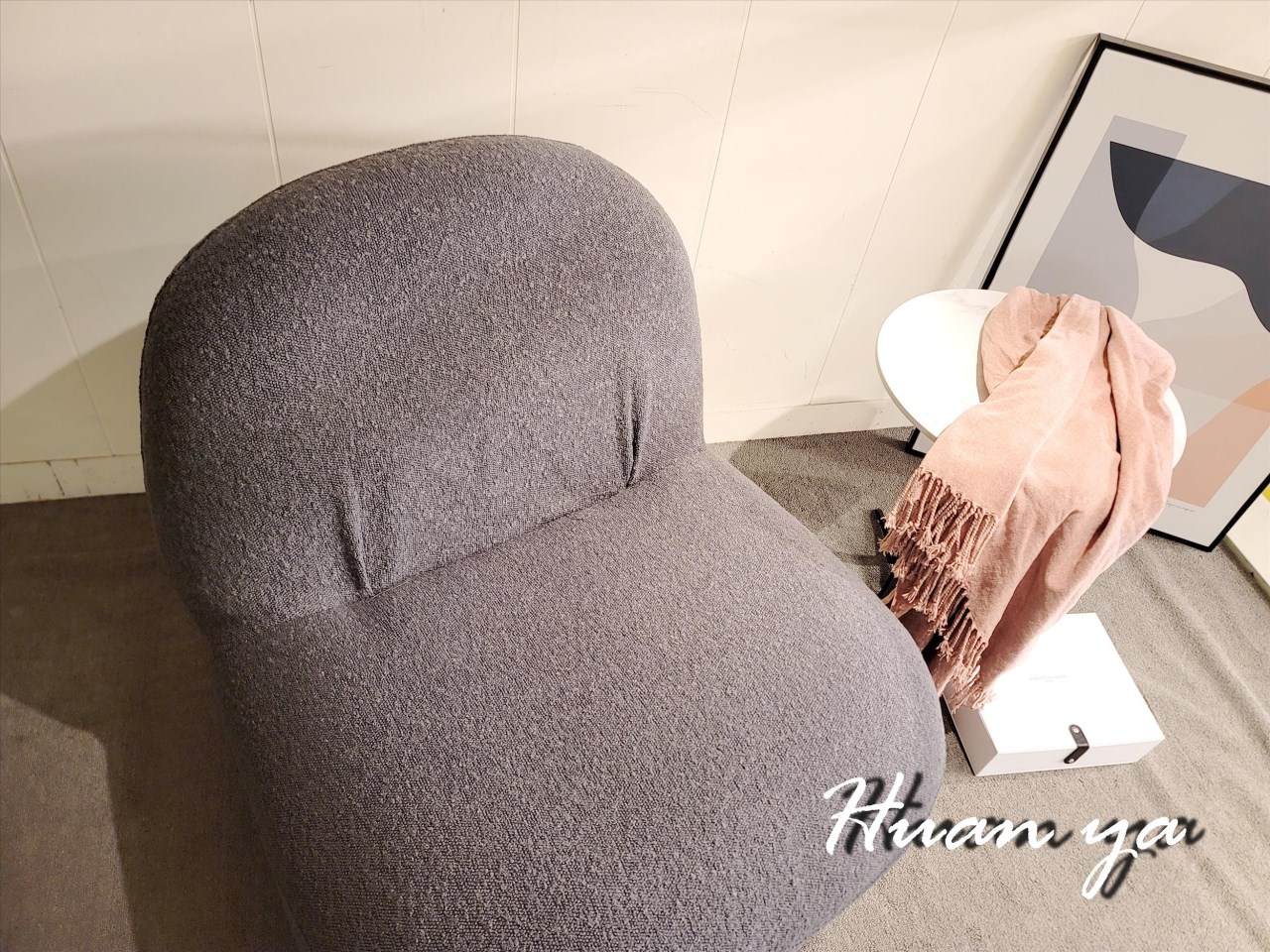 韓系泰迪單人休閒椅【另有白色】