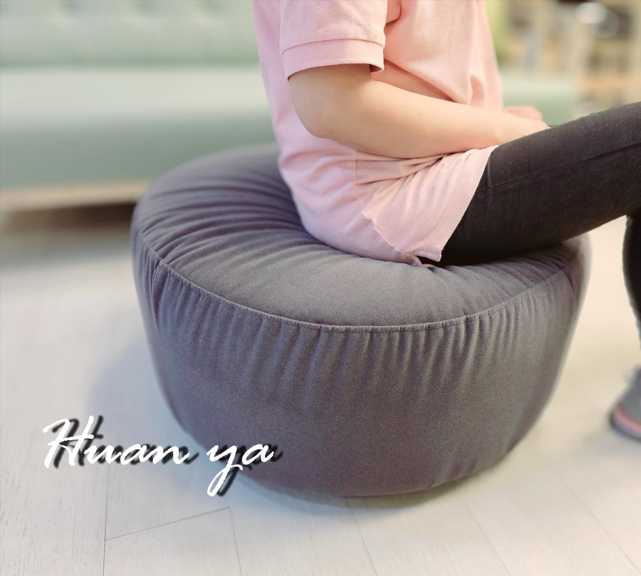 米蘭貓抓布圓型沙發腳椅