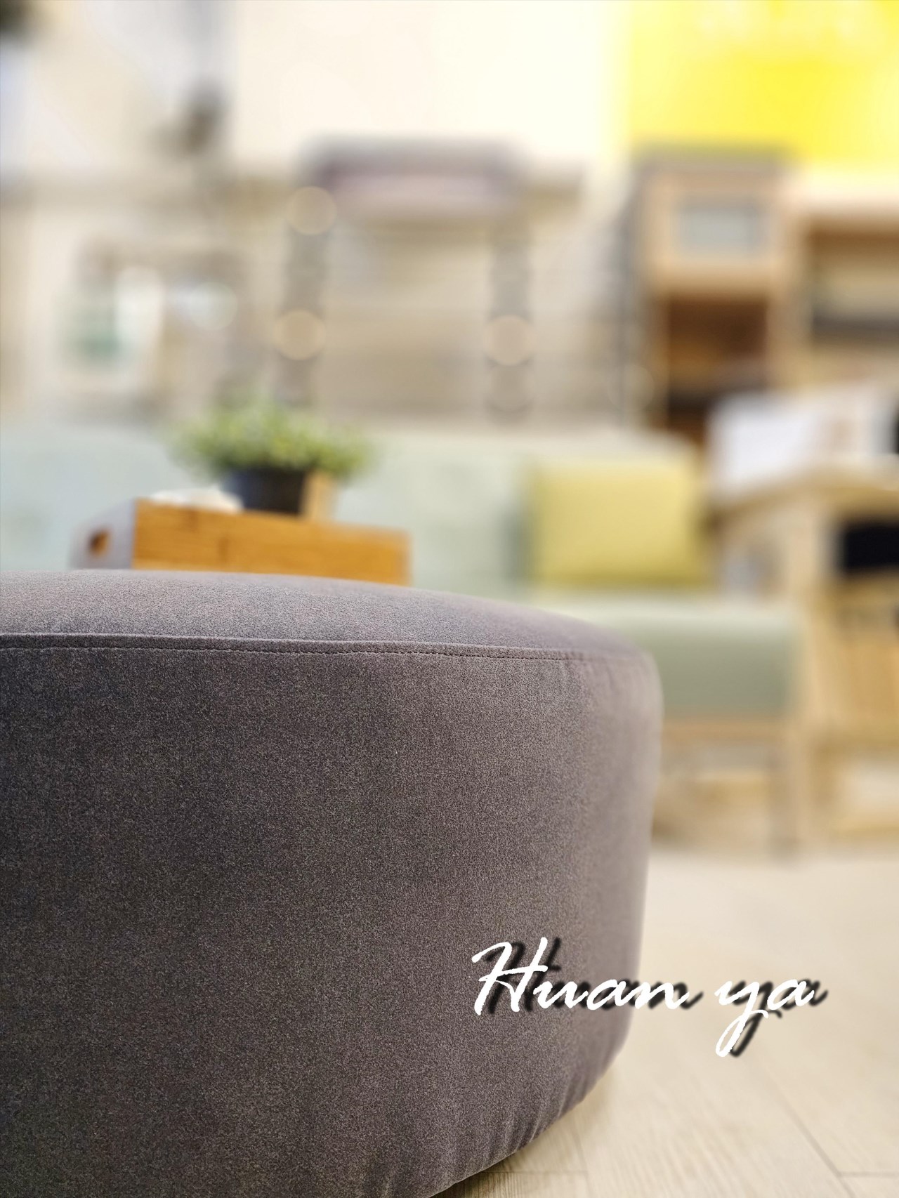 米蘭貓抓布圓型沙發腳椅