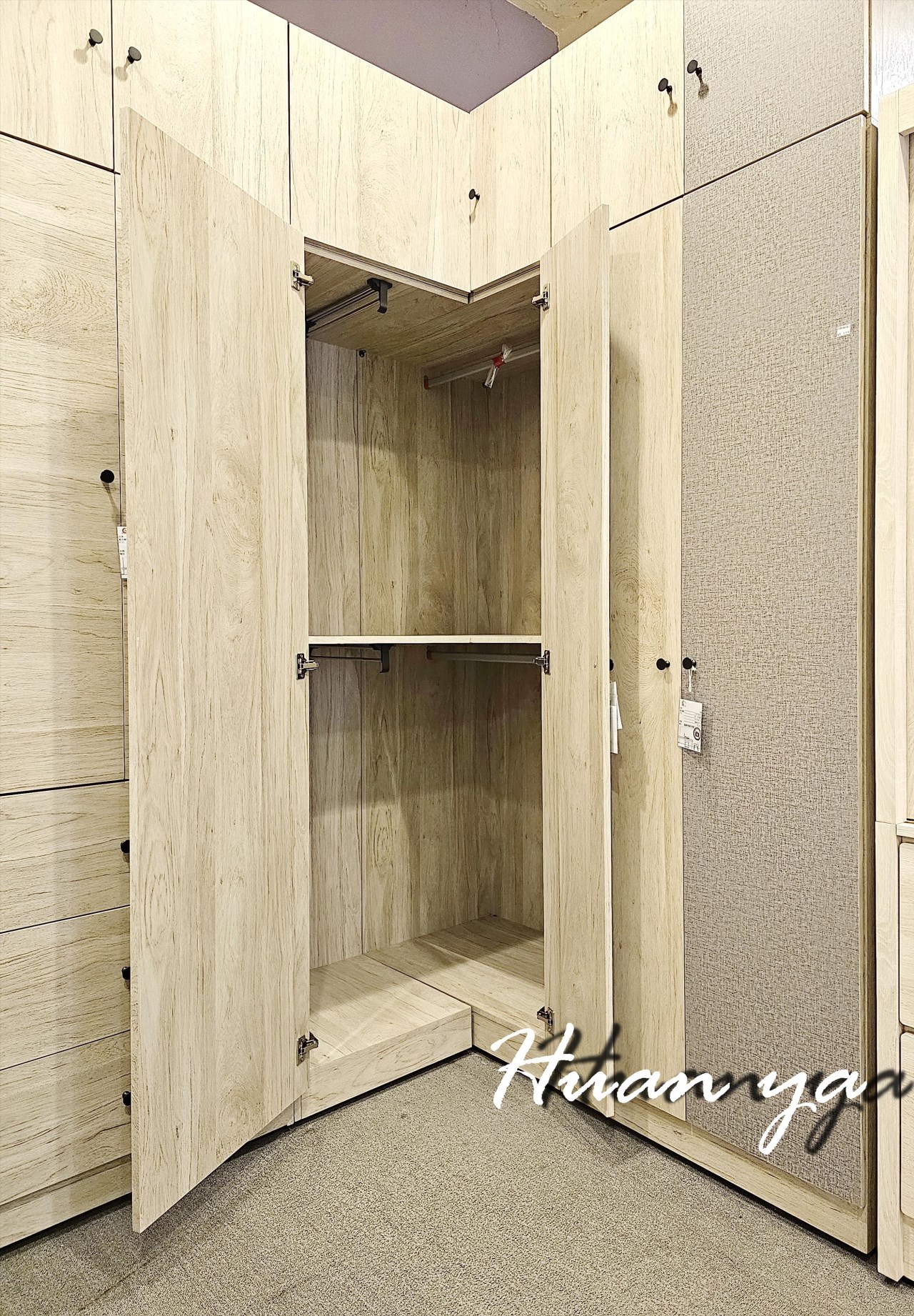 馬蒂斯系統衣櫃【轉角衣櫃】