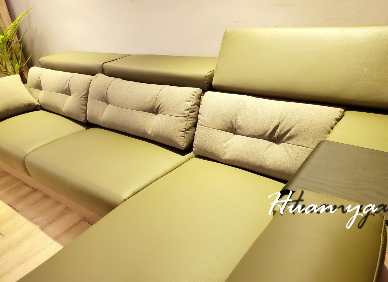 德夫經典 牛皮L型沙發