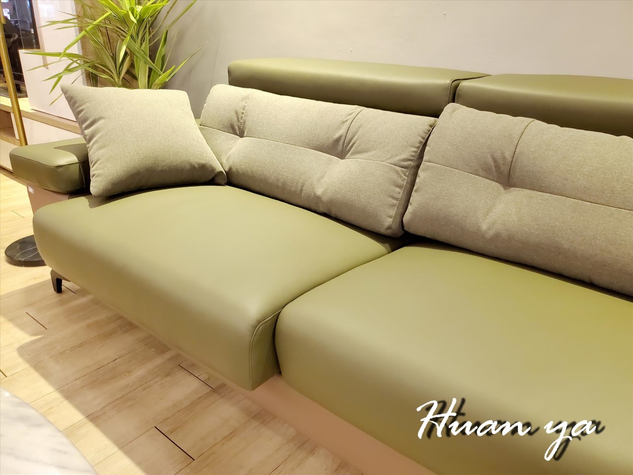 德夫經典 牛皮L型沙發