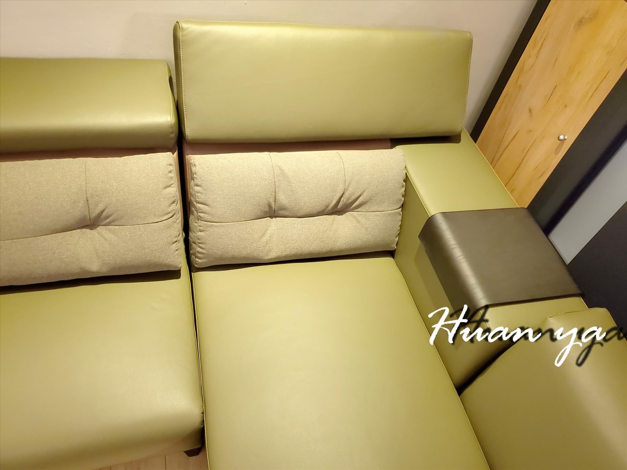 德夫經典 牛皮L型沙發