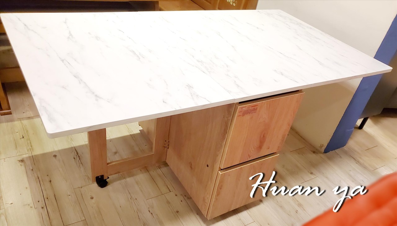 海倫折疊伸縮型餐桌