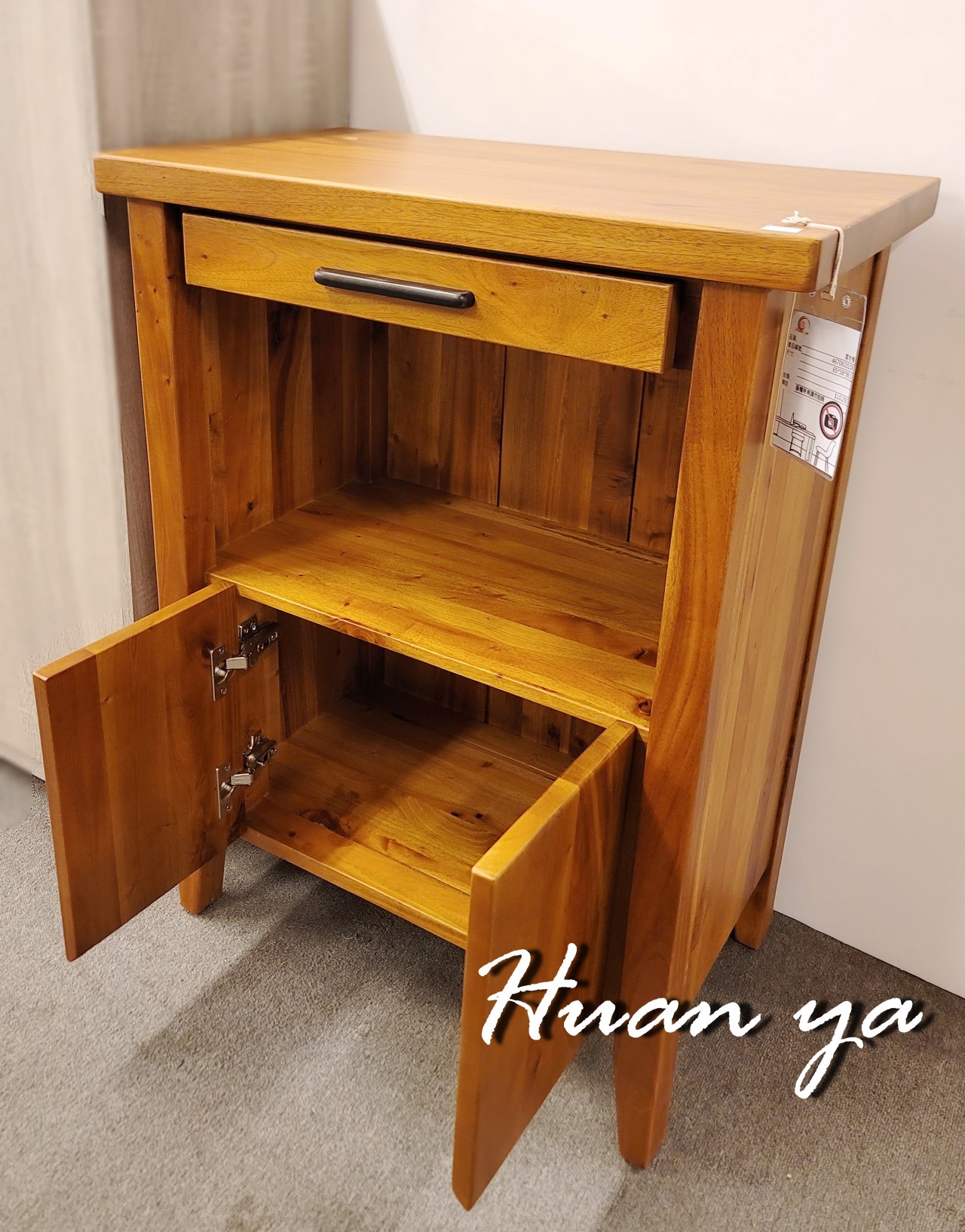 曼莉柚木全實木置物櫃