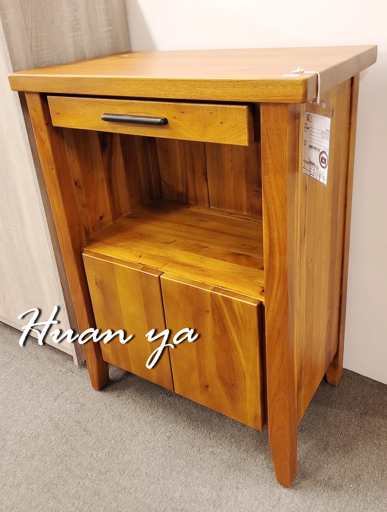 曼莉柚木全實木置物櫃