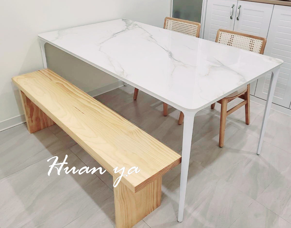 克麗斯汀北歐白餐桌【160cm】四種尺寸