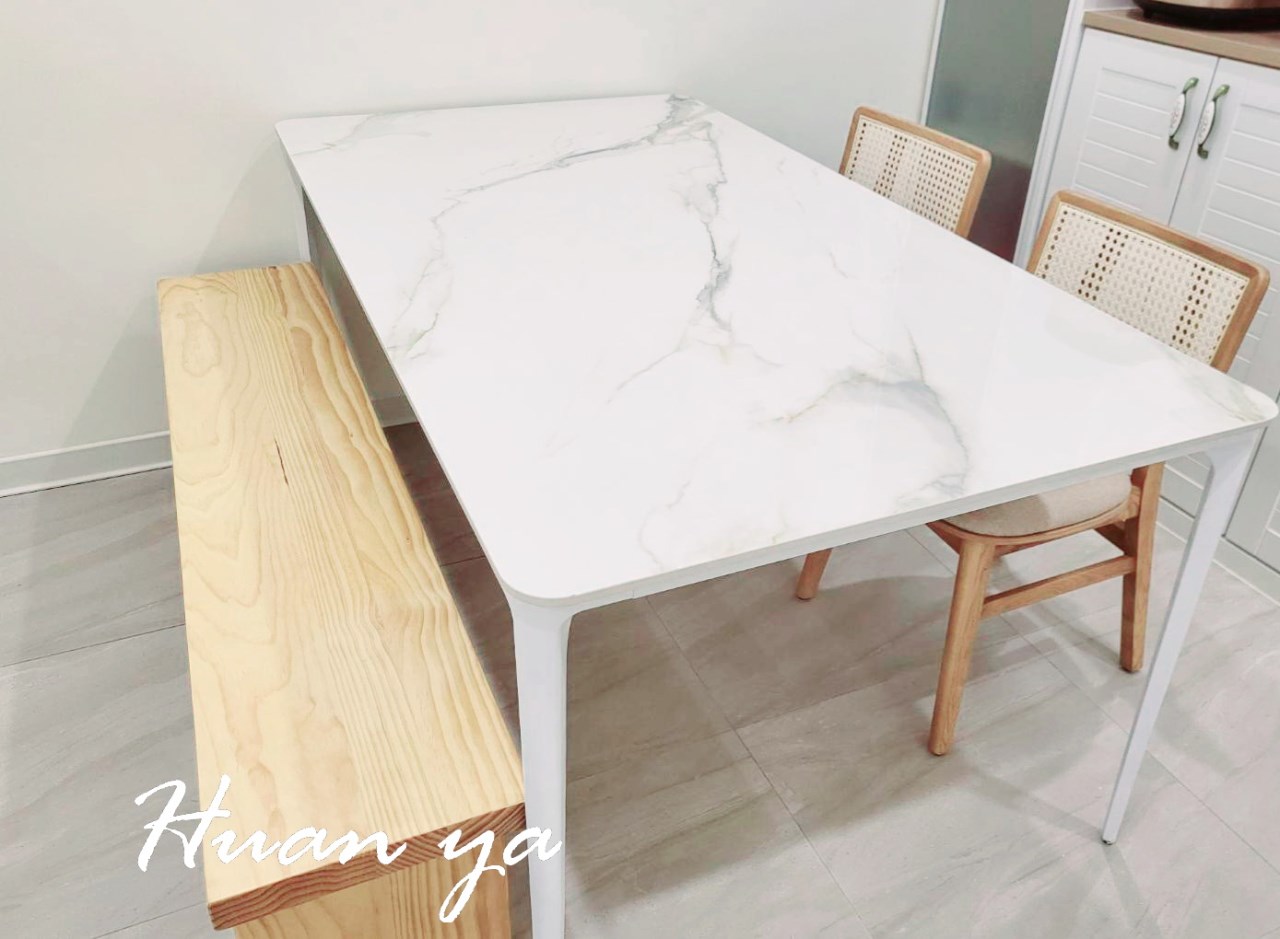 克麗斯汀北歐白餐桌【160cm】四種尺寸