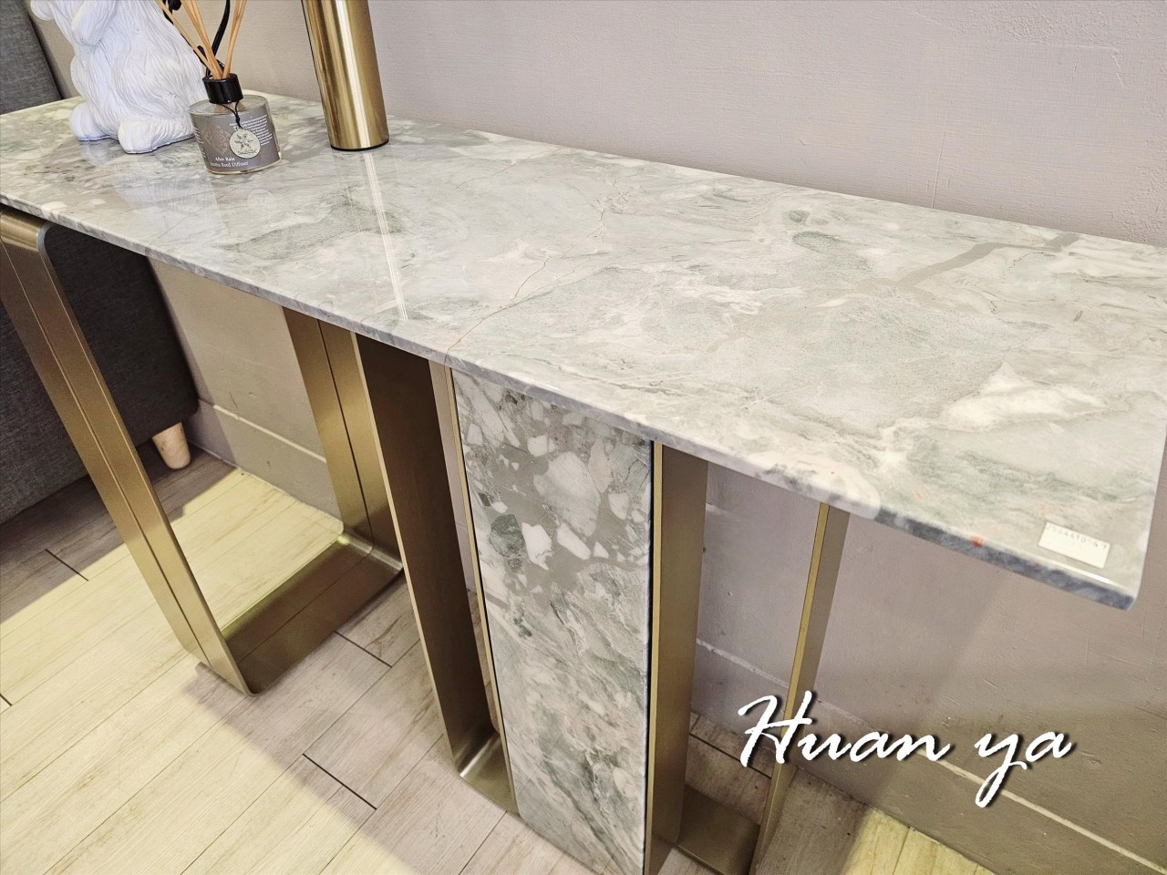 米德天然石玄關桌【可訂製餐桌】