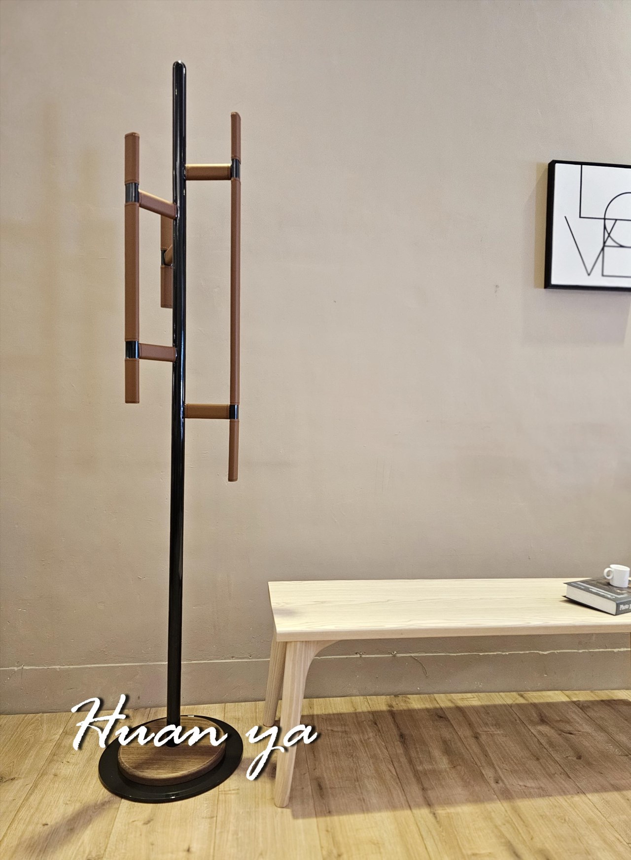 羅馬栓木全實木長椅